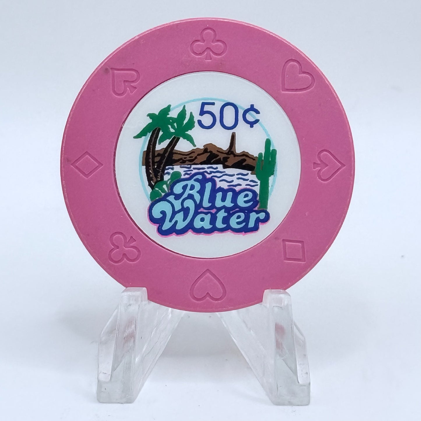 Blue Water Casino Parker Arizona $0.50 Casino Chip