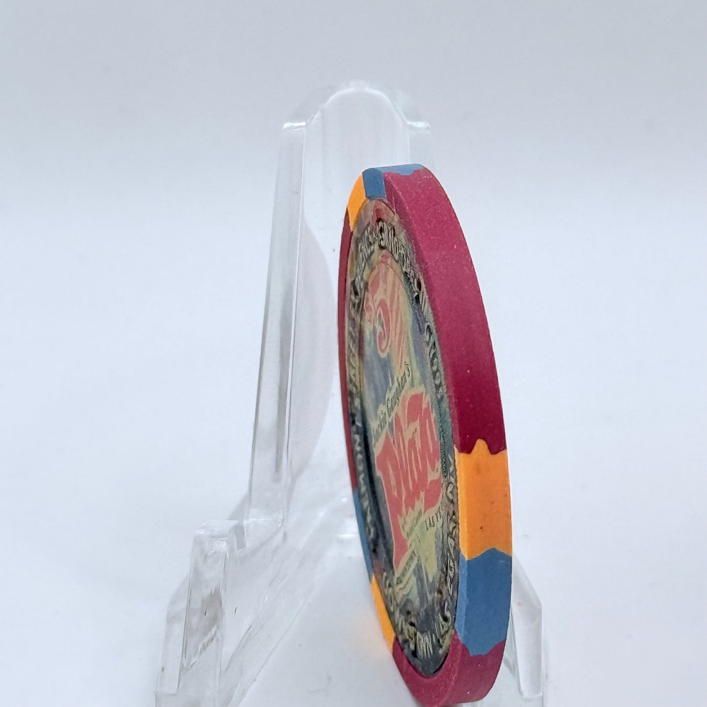 Jackie Gaughan's Plaza Las Vegas Nevada 1995 'Fremont St. Experience' LE $5 Casino Chip N2412