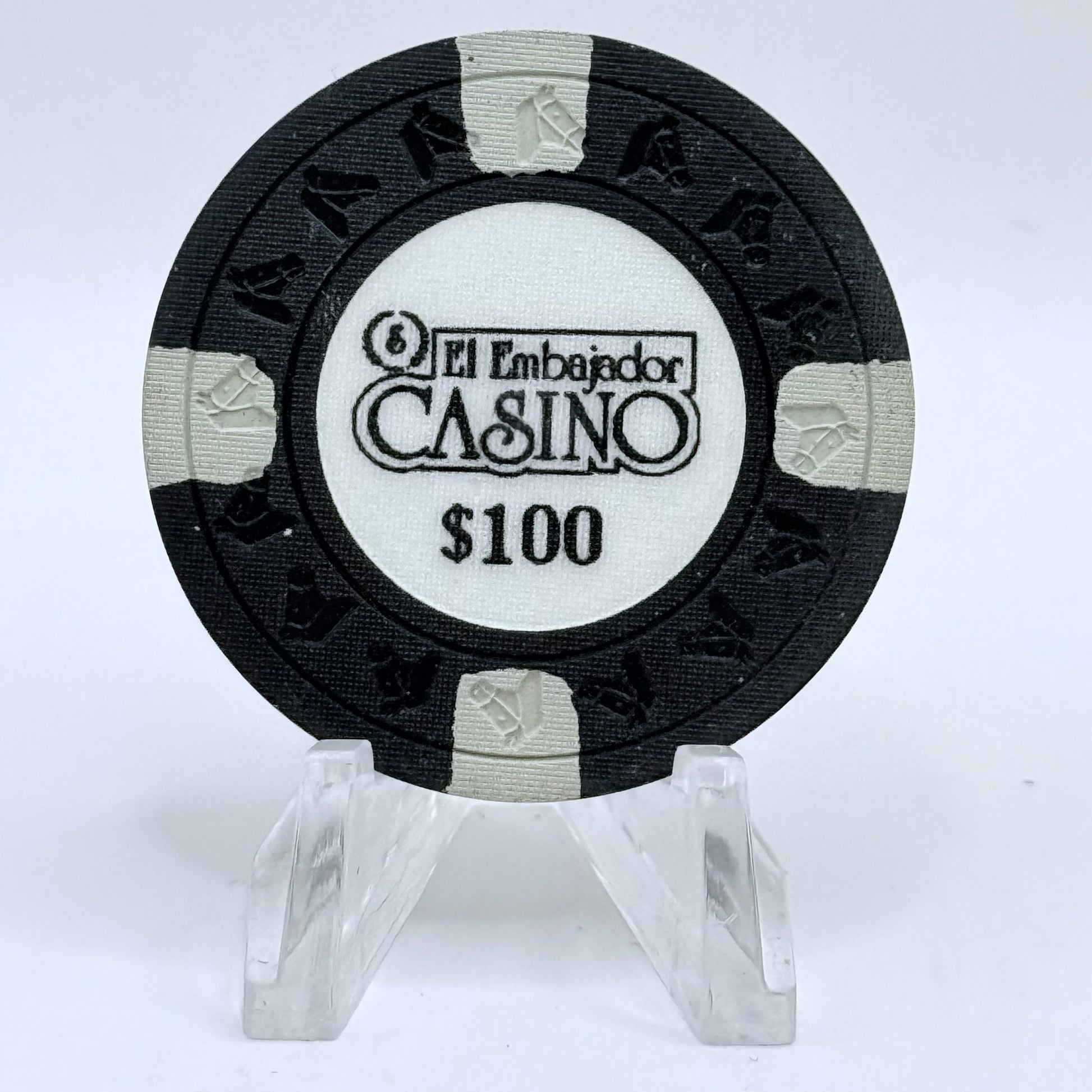 El Embajador Santo Domingo Dominican Republic Series 7 $100 Casino Chip