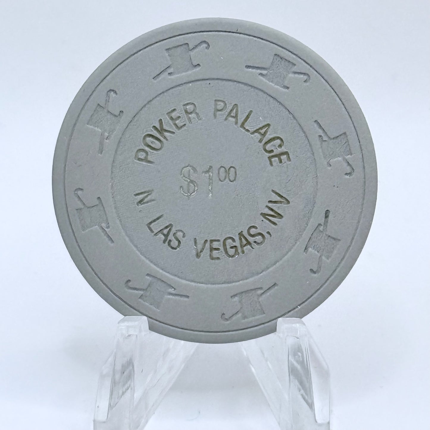 Poker Palace N. Las Vegas Nevada 1985 $1 Casino Chip N2854