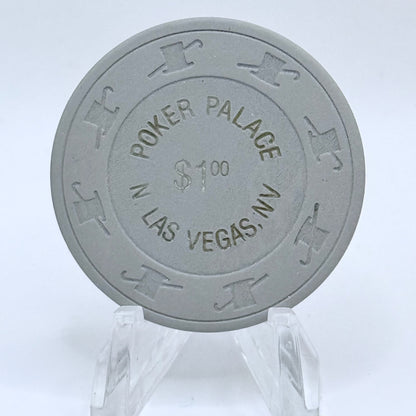 Poker Palace N. Las Vegas Nevada 1985 $1 Casino Chip N2854