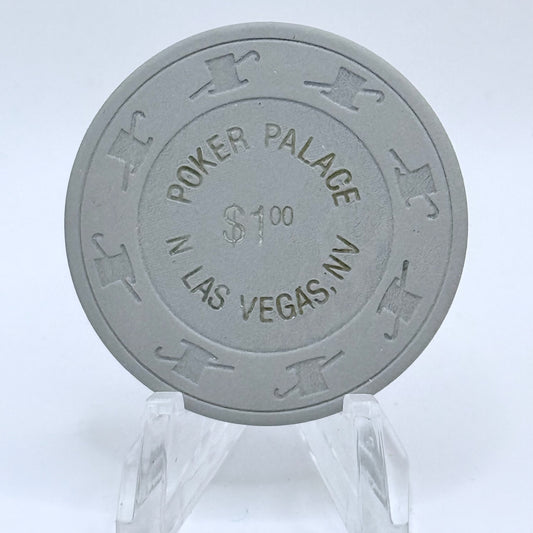 Poker Palace N. Las Vegas Nevada 1985 $1 Casino Chip N2854