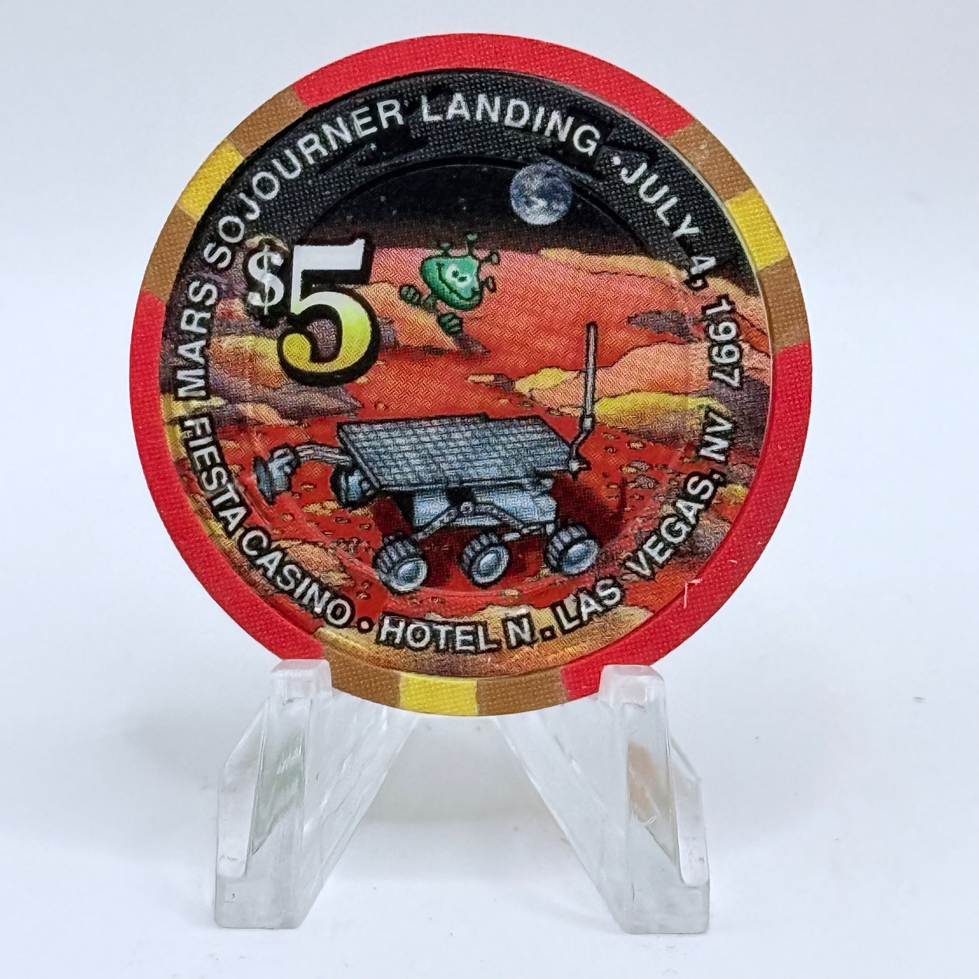 Fiesta Rancho N. Las Vegas Nevada 1998 LE $5 Casino Chip N9649