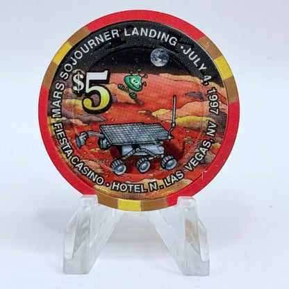 Fiesta Rancho N. Las Vegas Nevada 1998 LE $5 Casino Chip N9649