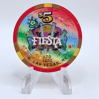 Fiesta Rancho N. Las Vegas Nevada 1998 LE $5 Casino Chip N9649