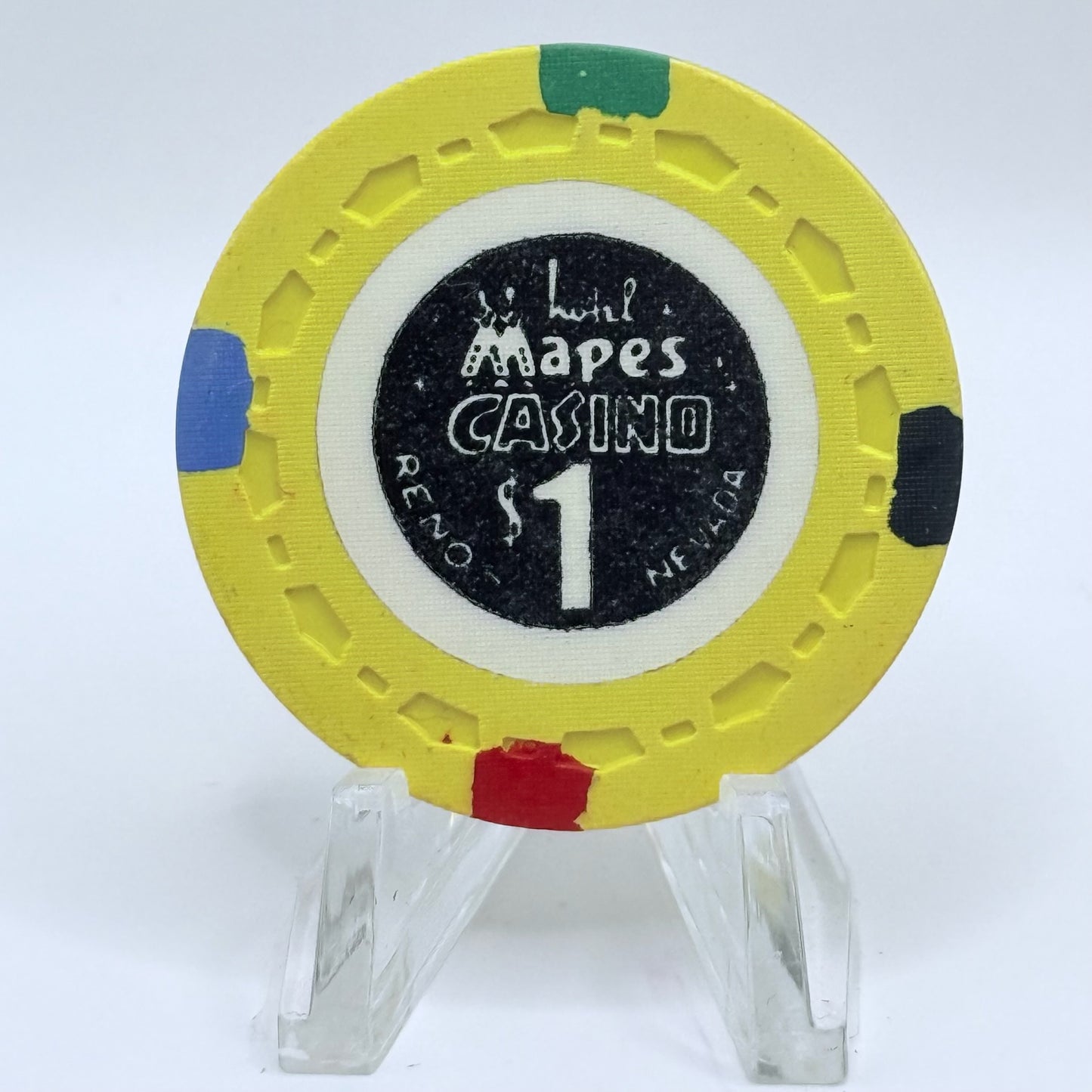 Mapes Hotel Casino Reno Nevada 1964 LE $1 Casino Chip N5233