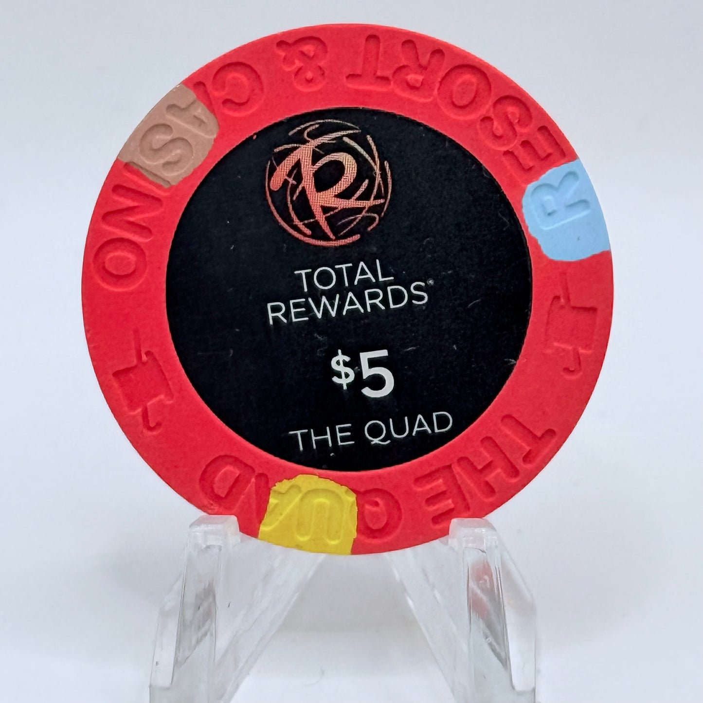 The Quad Las Vegas Nevada 2012 $5 Casino Chip D0883