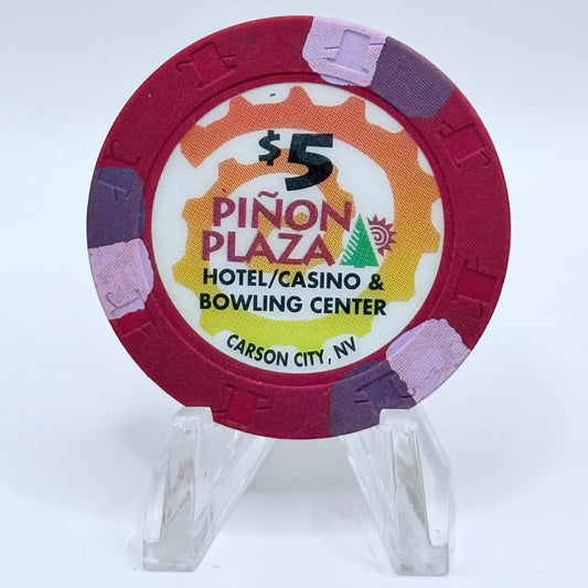 Piñon Plaza Carson City Nevada 1995 $5 Casino Chip N2485