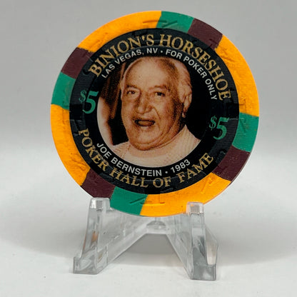 Horseshoe Club (Binion's) Las Vegas NV 1995 LE $5 Chip N2573