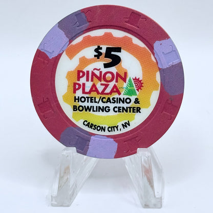 Piñon Plaza Carson City Nevada 2002 $5 Casino Chip E5853