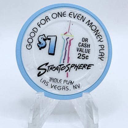 Stratosphere Las Vegas Nevada 1996 $1 NCV Casino Chip N9189