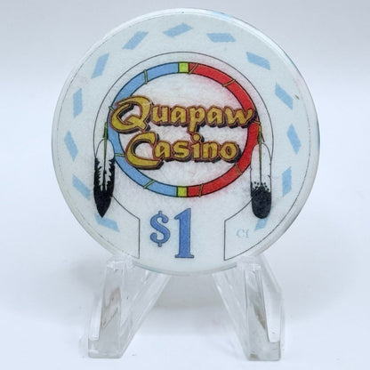 Quapaw Miami Oklahoma $1 Casino Chip