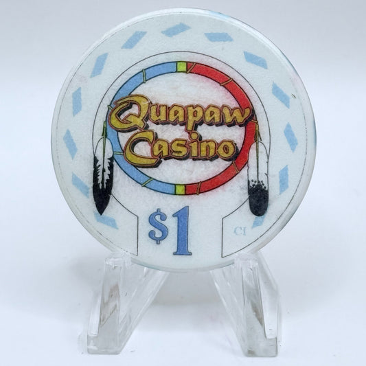 Quapaw Miami Oklahoma $1 Casino Chip
