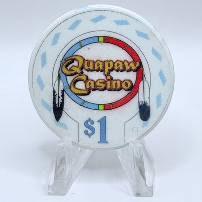 Quapaw Miami Oklahoma $1 Casino Chip