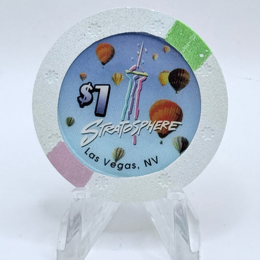 Stratosphere Las Vegas Nevada 2003 $1 Casino Chip E2676