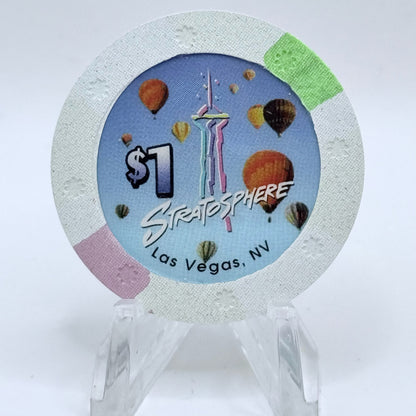 Stratosphere Las Vegas Nevada 2003 $1 Casino Chip E2676