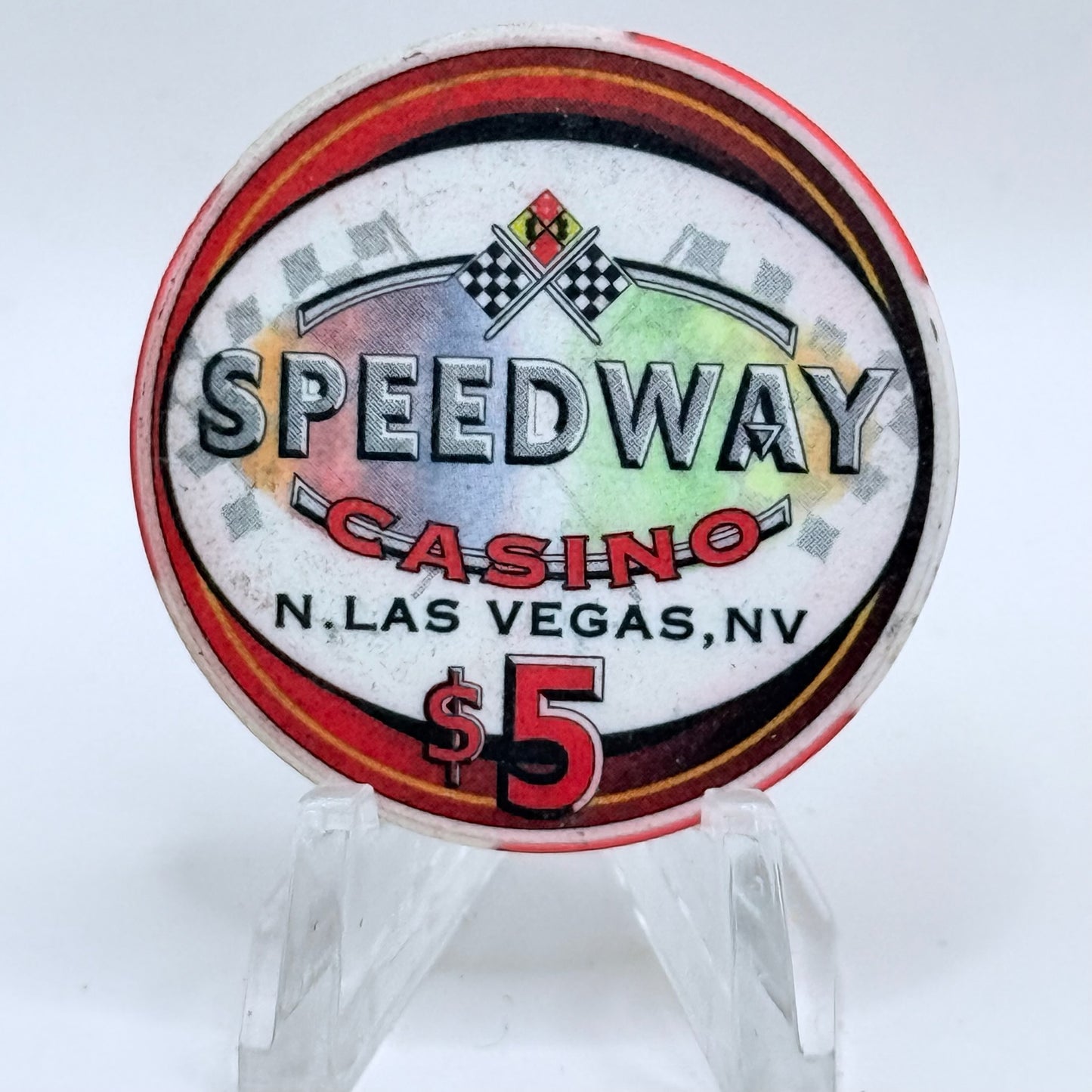 Speedway Casino N. Las Vegas Nevada $5 Casino Chip