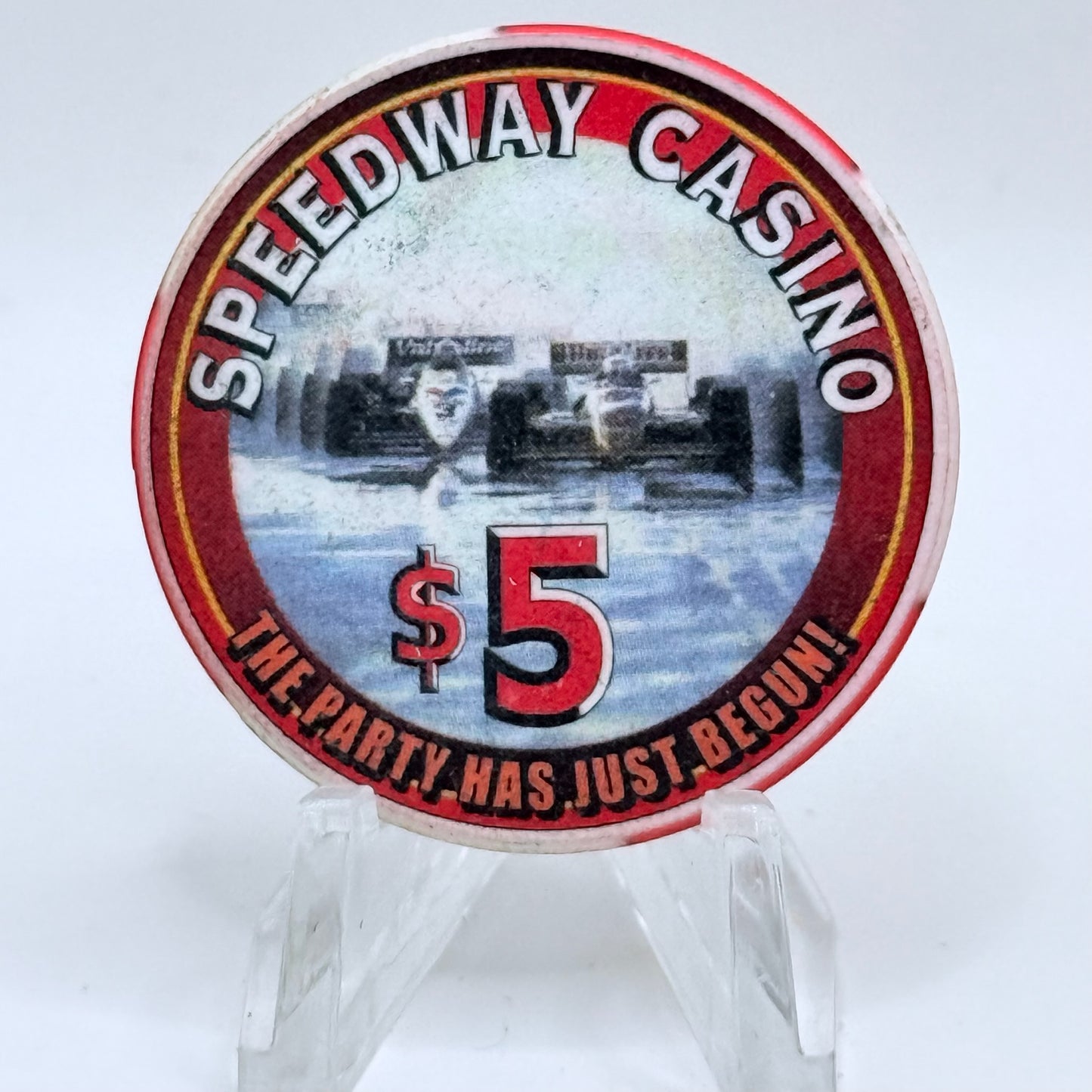 Speedway Casino N. Las Vegas Nevada $5 Casino Chip