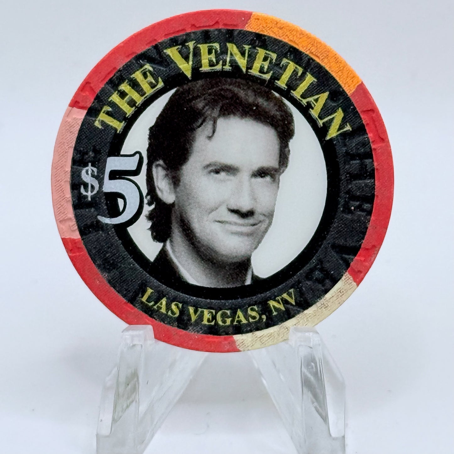 The Venetian Las Vegas Nevada 2006 'Gordy Brown' LE $5 Casino Chip E9245