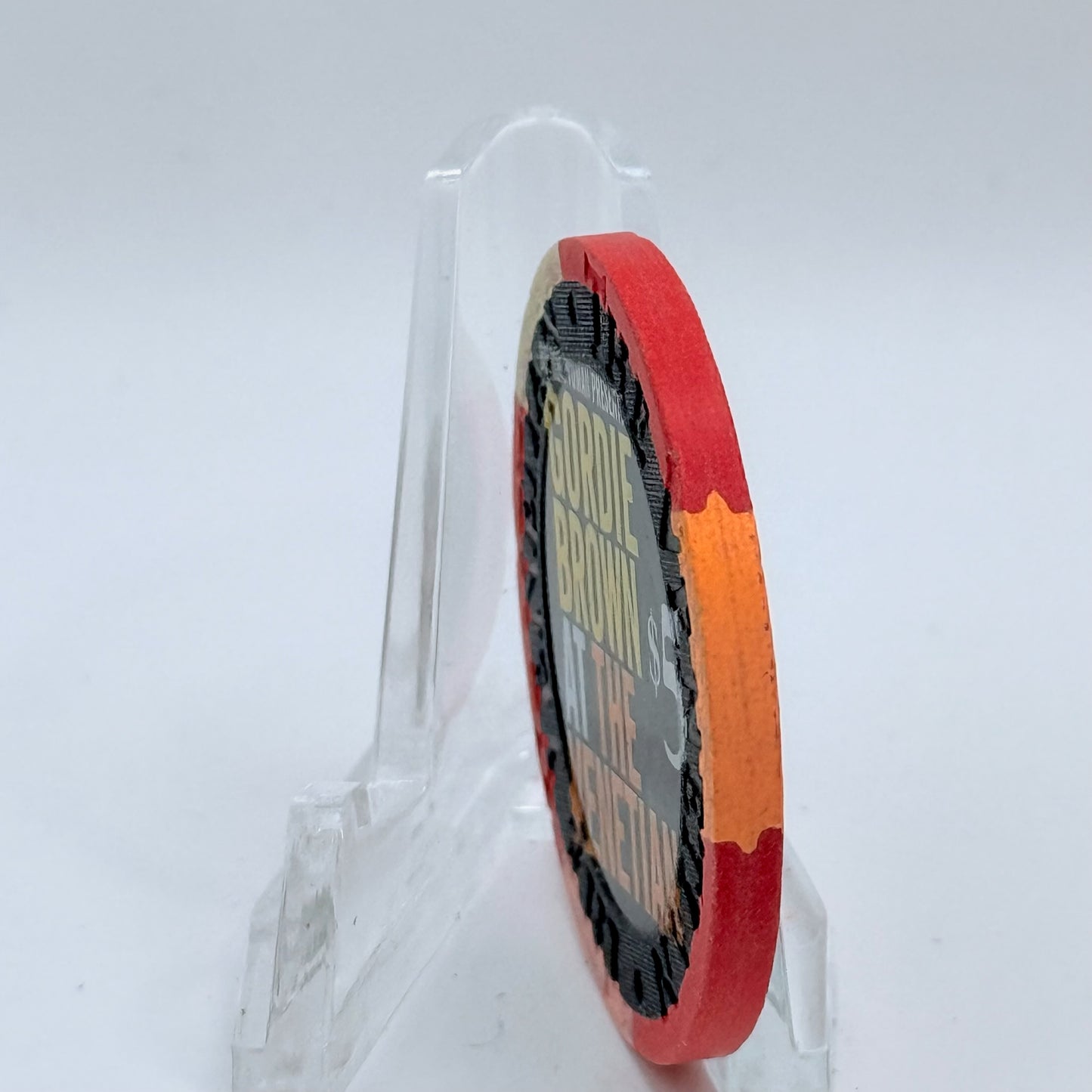 The Venetian Las Vegas Nevada 2006 'Gordy Brown' LE $5 Casino Chip E9245