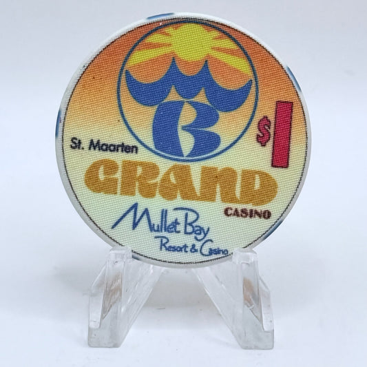 Grand Casino Mullet Bay St Series 2 $1 Casino Chip