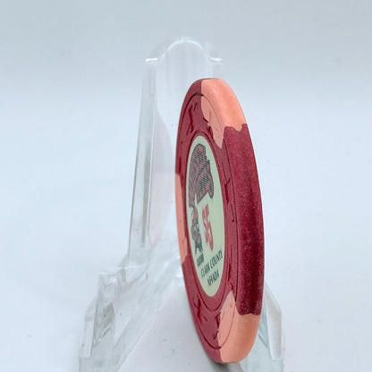 Whiskey Pete's Primm Nevada 1980 $5 Casino Chip N1251