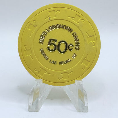 Joe's Longhorn Bar & Casino N. Las Vegas Nevada 1990 $0.50 Casino Chip N1879