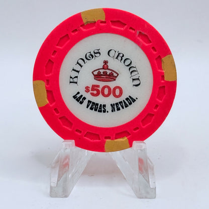 Kings Crown Las Vegas Nevada 1980s $500 Imitation Chip N6646