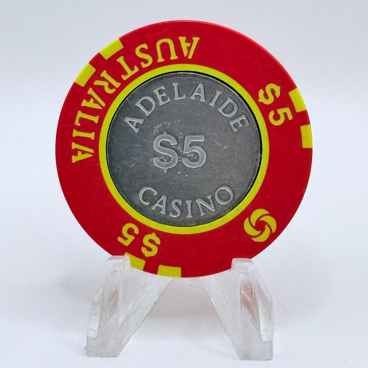 Adelaide Casino Adelaide SA $5 Casino Chip
