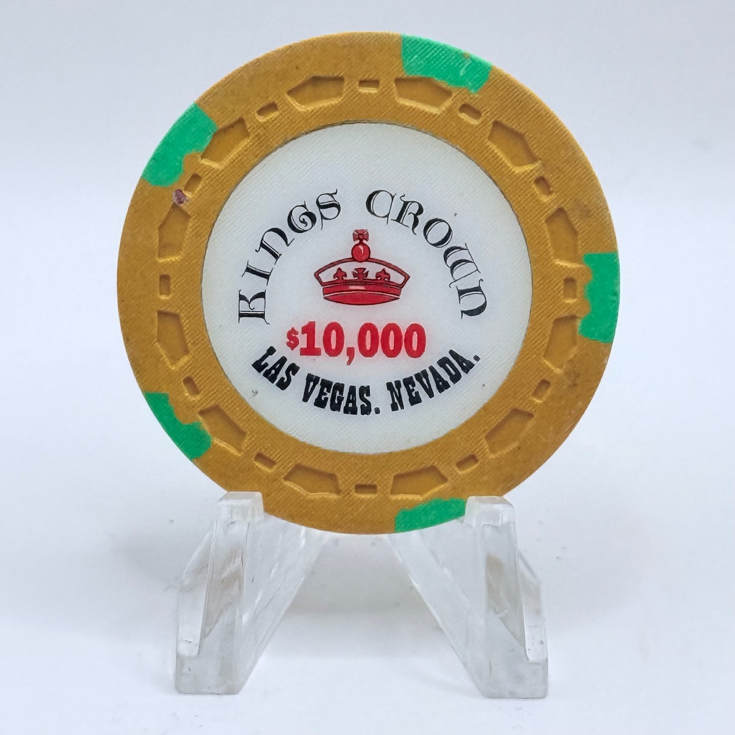 Kings Crown Las Vegas Nevada 1990s $1000 Imitation Chip