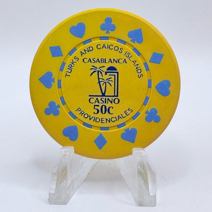 Casablanca Casino Providenciales Turks $0.50 Casino Chip