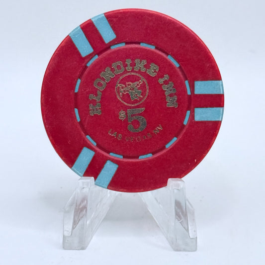 Klondike Inn Las Vegas Nevada 1988 $5 Casino Chip V4719