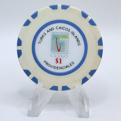 Casablanca Casino Providenciales Turks $1 Casino Chip