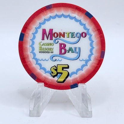 Montego Bay Wendover Nevada 2002 $5 Casino Chip E1571