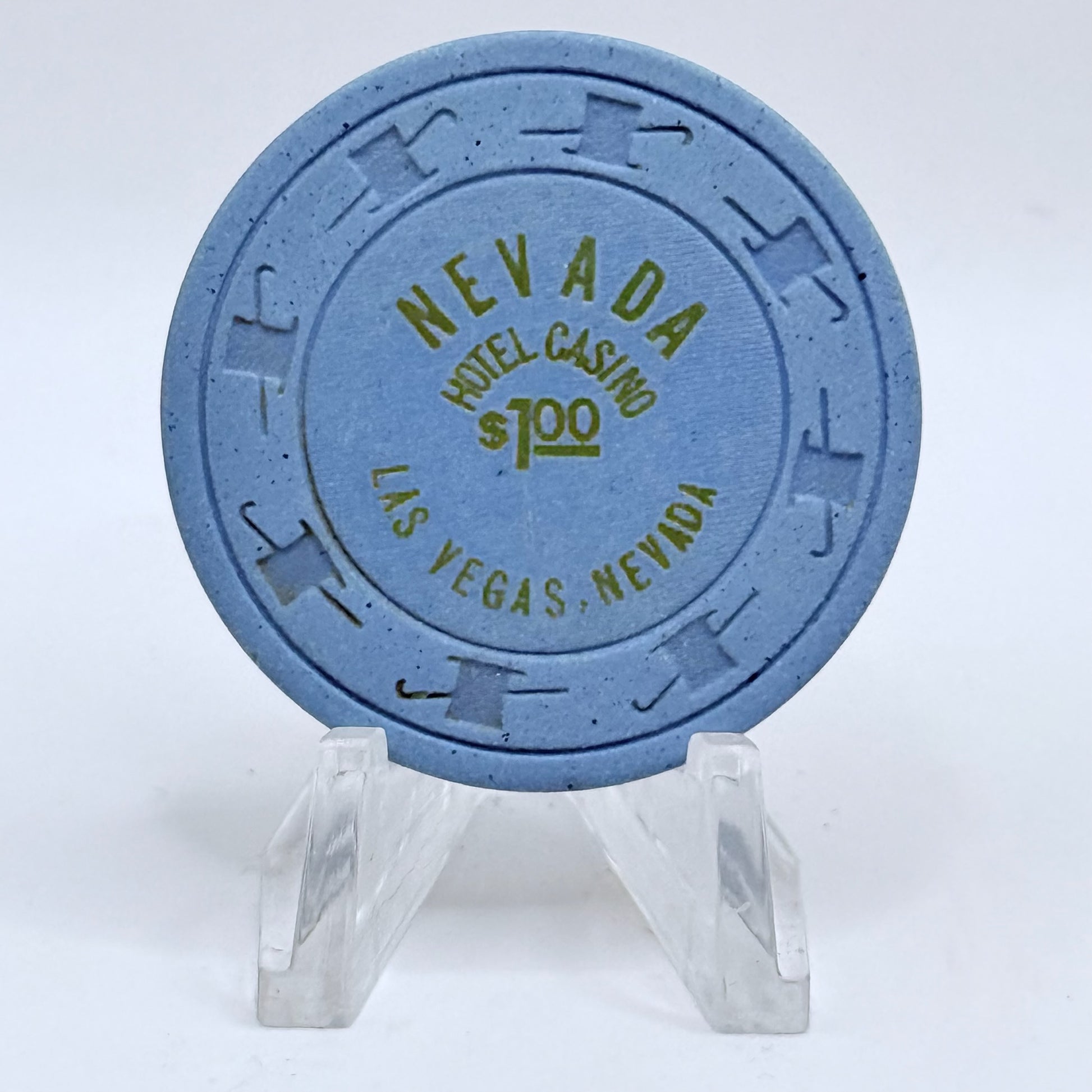 Nevada Hotel Las Vegas Nevada 1980s $1 Casino Chip N2995
