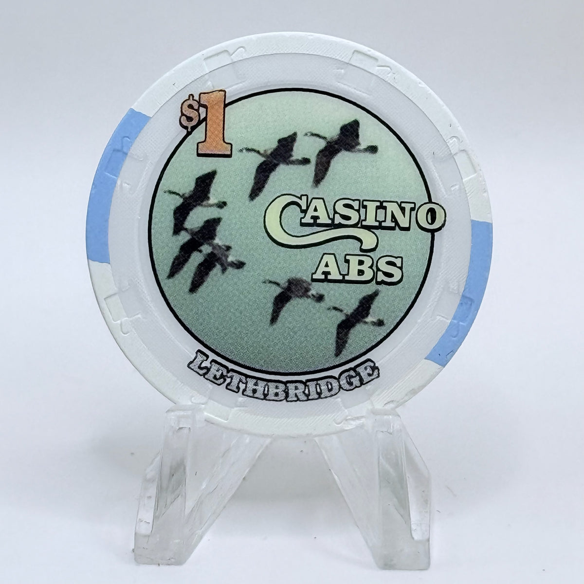 Casino ABS Lethbridge Alberta $1 Casino Chip