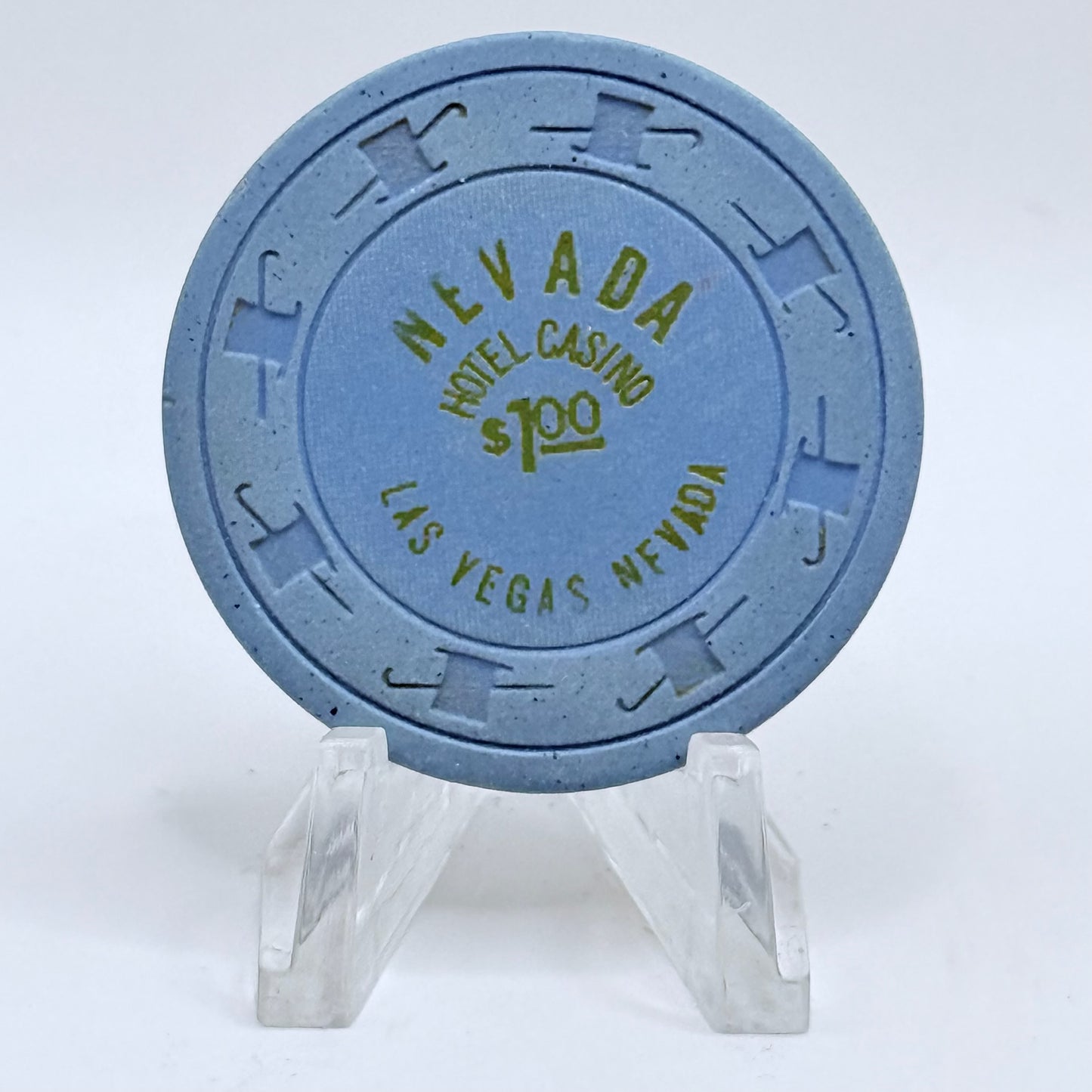Nevada Hotel Las Vegas Nevada 1980s $1 Casino Chip N2995
