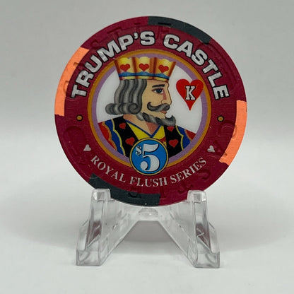 Trump's Castle Atlantic City NJ 1996 Series 4 LE $5 Chip