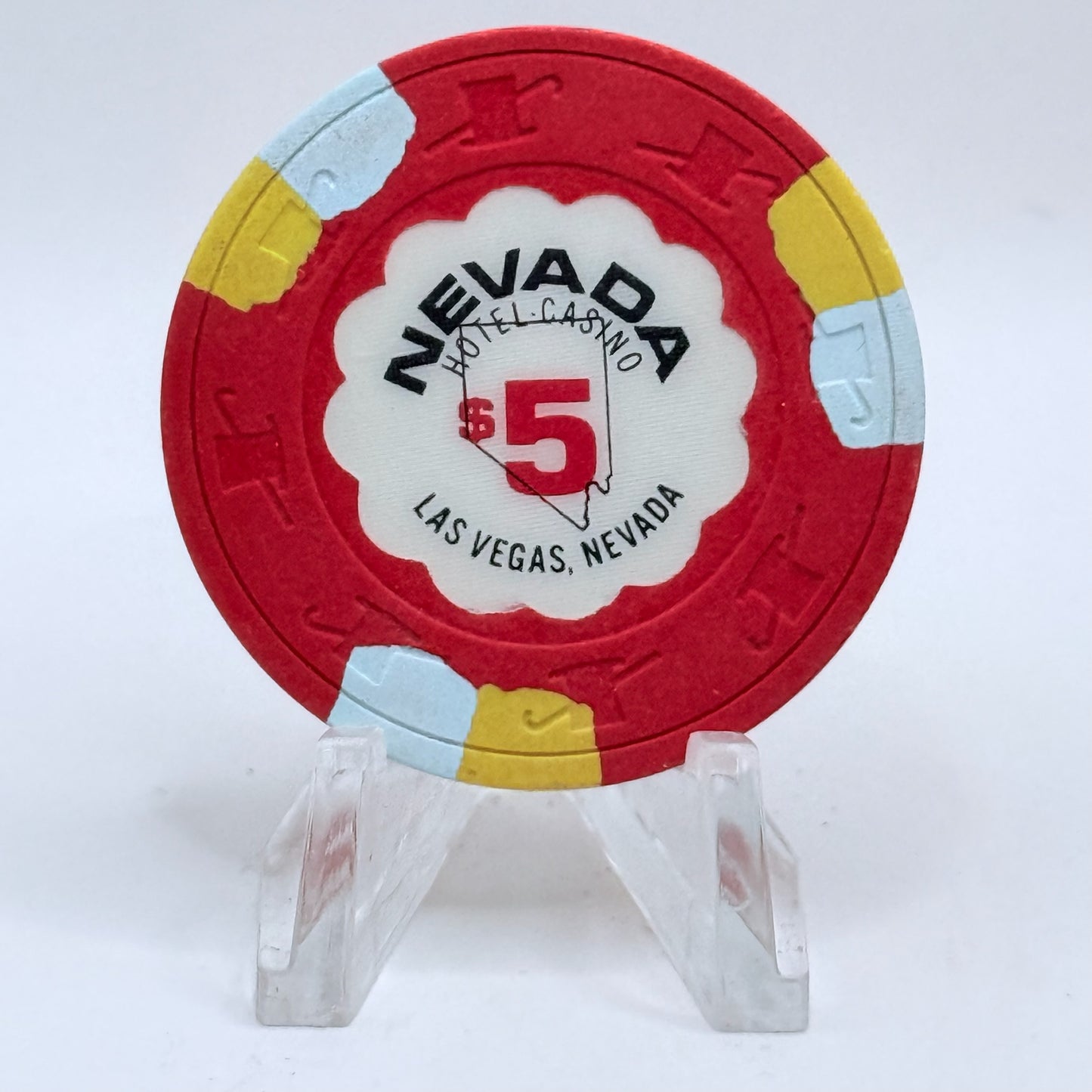 Nevada Hotel Las Vegas Nevada 1990 $5 Casino Chip N1958