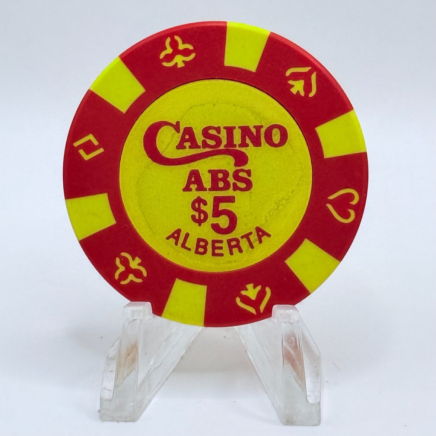 Casino ABS Various Alberta $5 Casino Chip