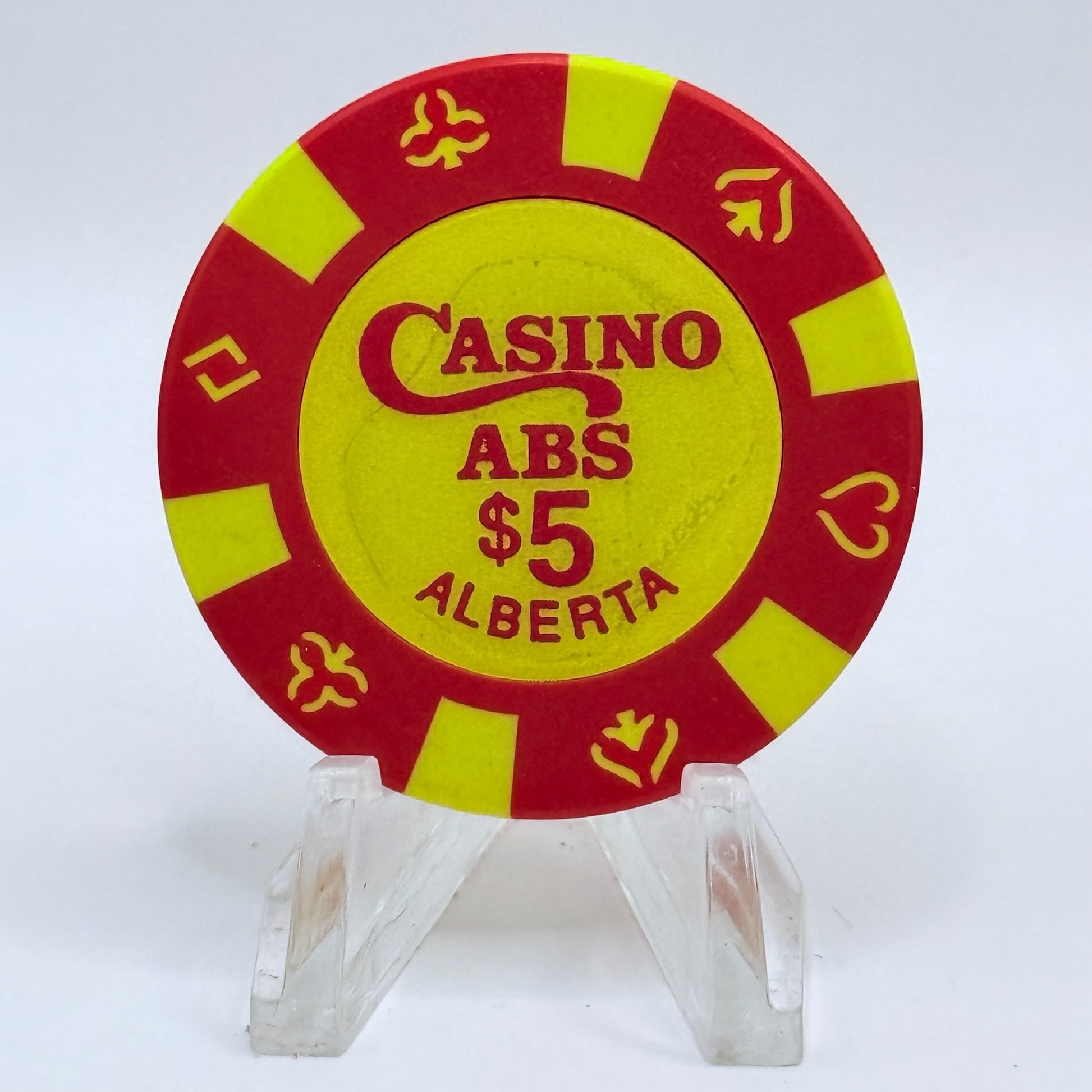 Casino ABS Various Alberta $5 Casino Chip