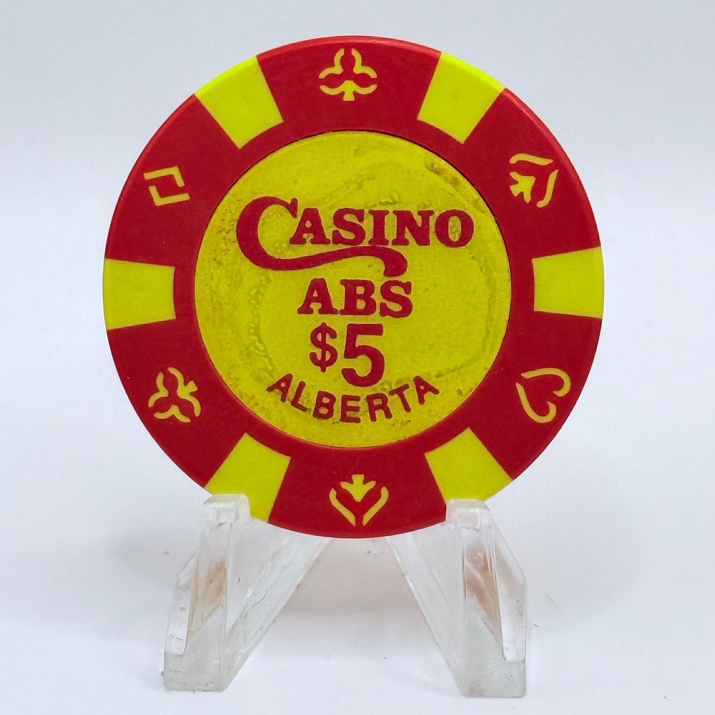 Casino ABS Various Alberta $5 Casino Chip