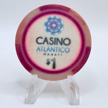 Casino Atlantico Manati Puerto Rico $1 Casino Chip
