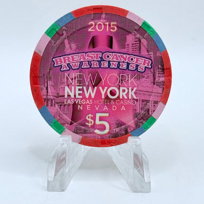 New York New York Las Vegas Nevada 2015 LE $5 Casino Chip