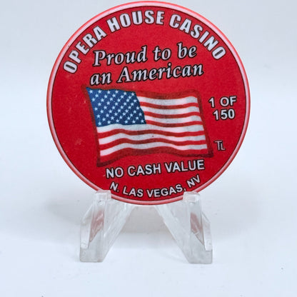 Opera House Casino N. Las Vegas Nevada 2002 LE NCV Casino Chip V9257