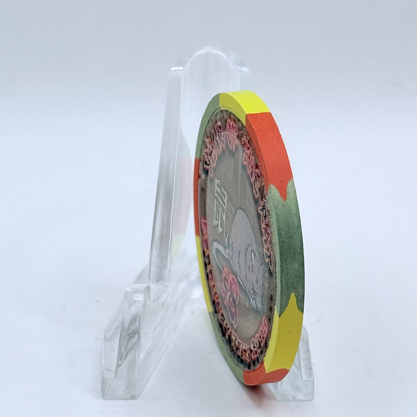 The Orleans Las Vegas Nevada 2008 'Year Of The Rat' LE $8 Casino Chip E7314