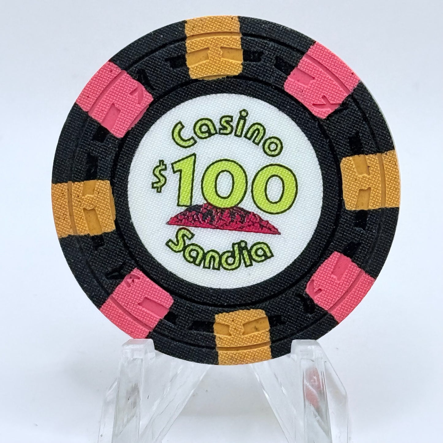 Sandia Resort and Casino Albuquerque New Mexico $100 Casino Chip