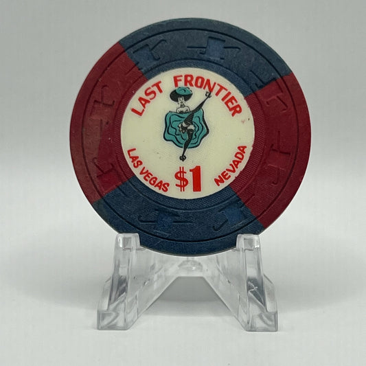 Last Frontier Las Vegas NV 1962 LE $1 Chip N1654