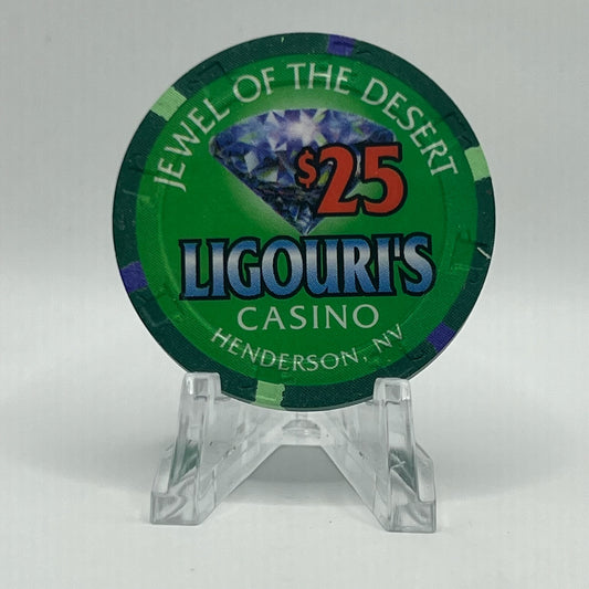 Ligouri's Casino Henderson NV 1995 $25 Chip N1245