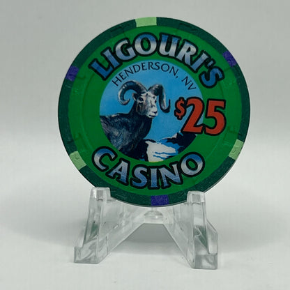 Ligouri's Casino Henderson NV 1995 $25 Chip N1245